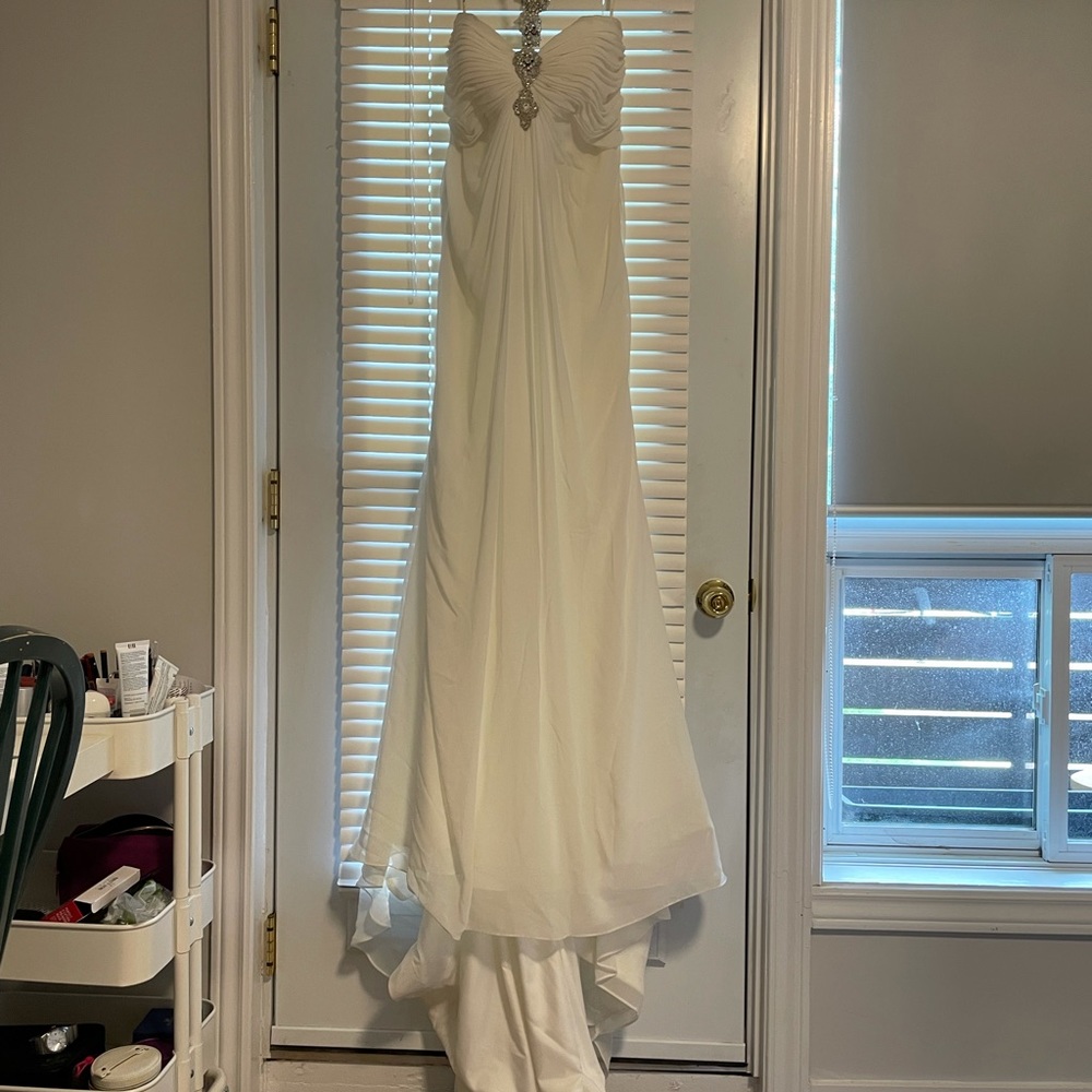 Grecian wedding dress from Ritché